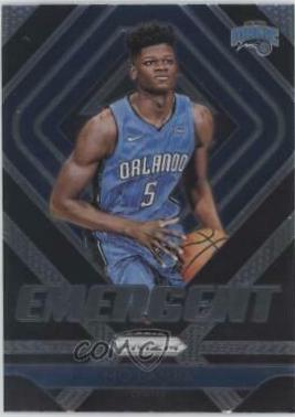 Mo Bamba #6 Basketball Cards 2018 Panini Prizm Emergent