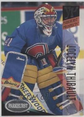 Jocelyn Thibault #247 Hockey Cards 1993 Parkhurst