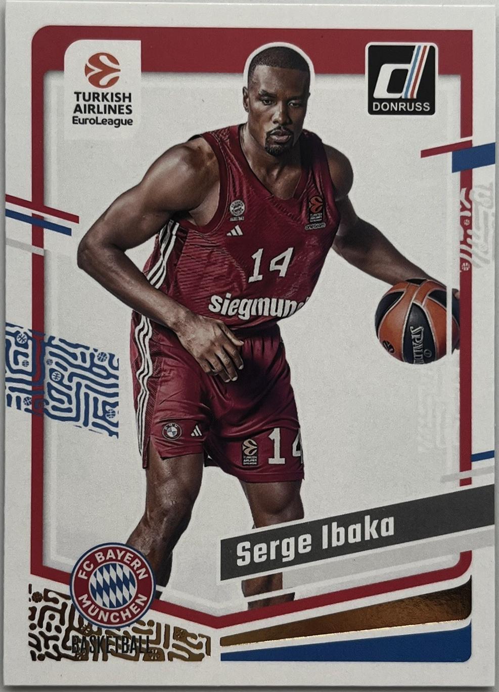 Serge Ibaka #151 2023 Panini Donruss Euroleague Basketball