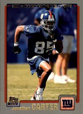 Jonathan Carter #364 Football Cards 2001 Topps
