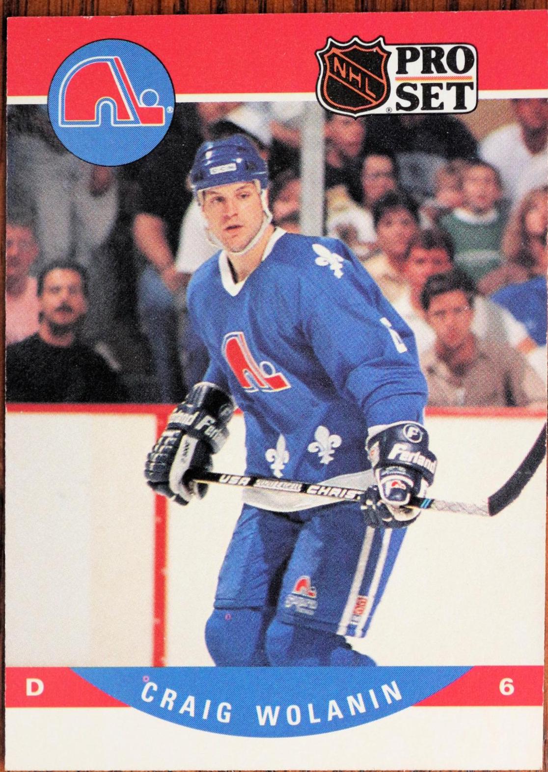 Craig Wolanin #519 Hockey Cards 1990 Pro Set