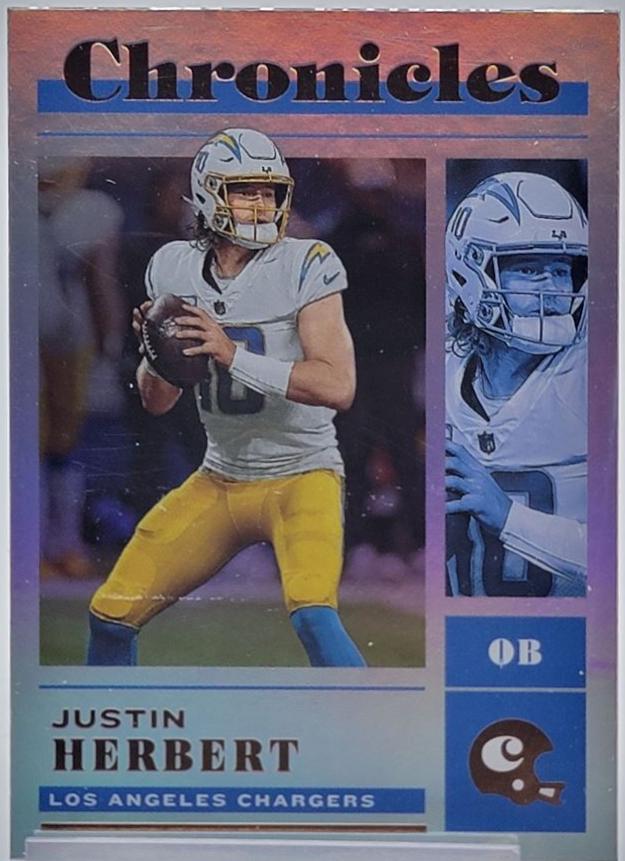 Justin Herbert #14 2022 Panini Chronicles Football