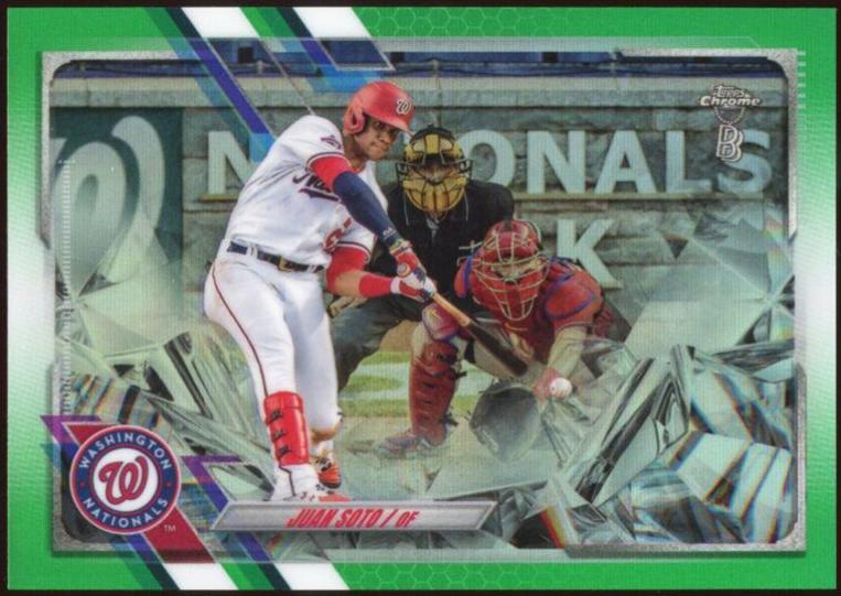 Juan Soto [Green Refractor] #150