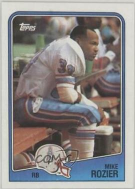 Mike Rozier #104 Football Cards 1988 Topps