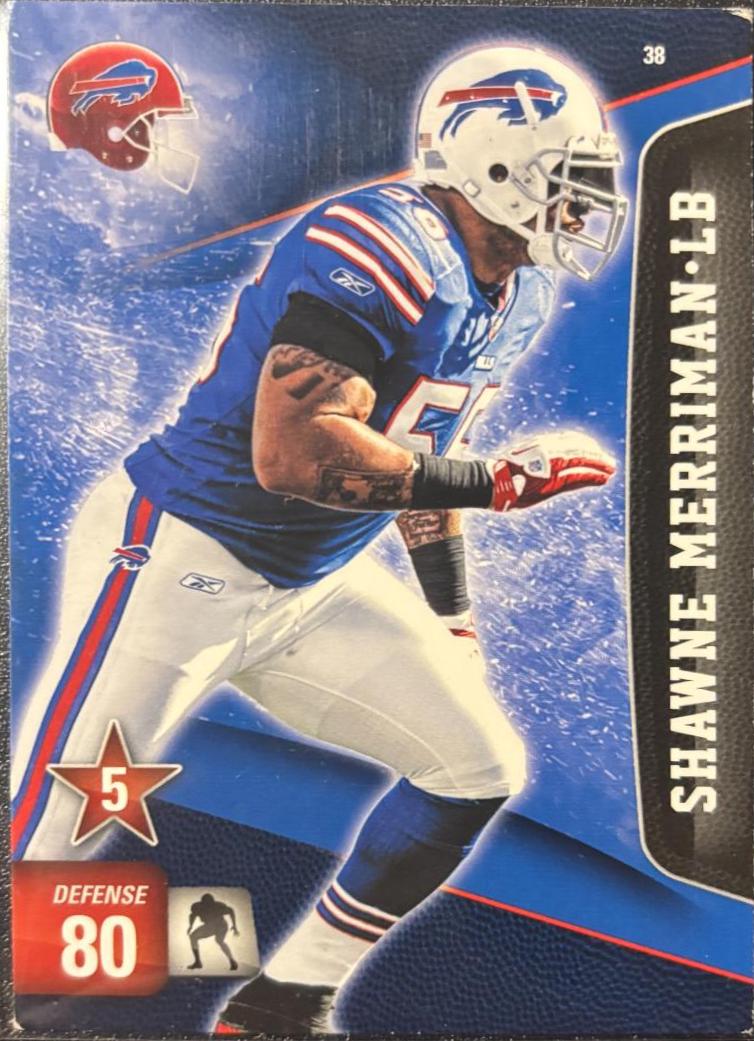 Shawne Merriman #38 Football Cards 2011 Panini Adrenalyn XL