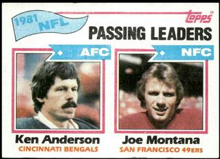 Ken Anderson / Joe Montana