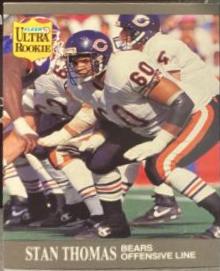 Stan Thomas #U-12 Football Cards 1991 Ultra Update