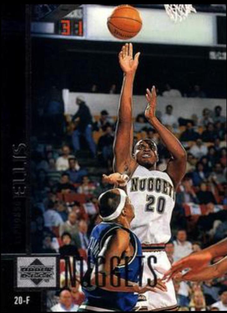 LaPhonso Ellis #29 Basketball Cards 1997 Upper Deck