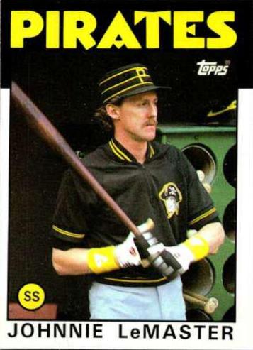 Johnnie LeMaster #289 Baseball Cards 1986 Topps