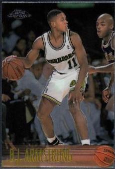 B.J. Armstrong #43 Basketball Cards 1996 Topps Chrome