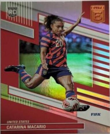 Catarina Macario #220 Soccer Cards 2022 Panini Donruss Elite FIFA