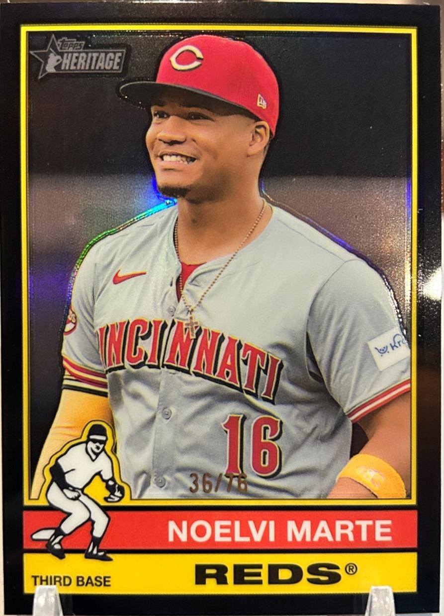Noelvi Marte [Black Chrome Variation] #43