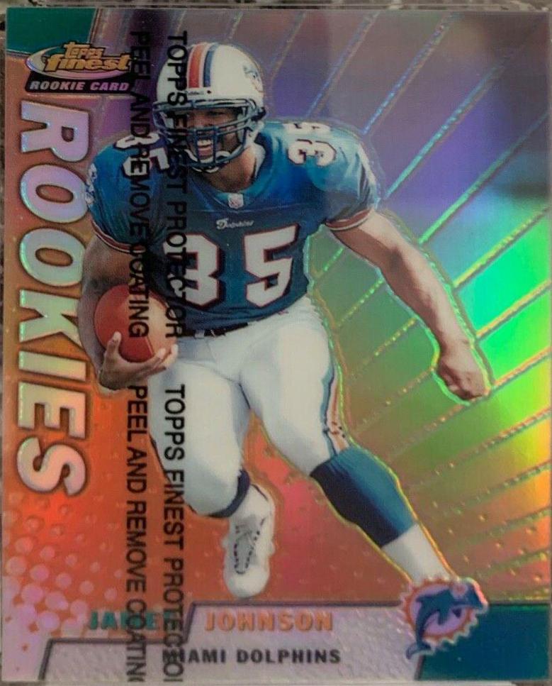 James Johnson #156 1999 Topps Finest Football
