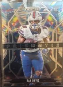 Ray Davis #18 Football Cards 2024 Panini Prizm Prizmatic