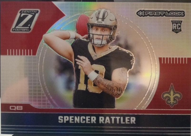 Spencer Rattler #11 Football Cards 2024 Panini Zenith First Look