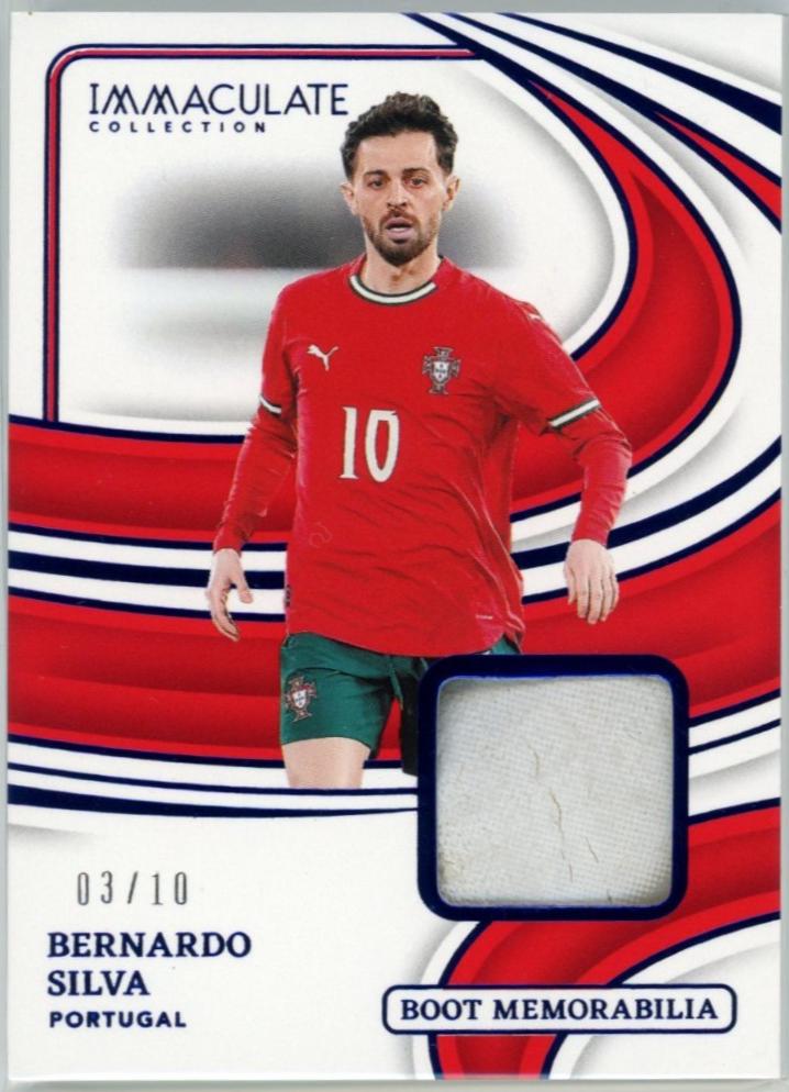 Bernardo Silva #9 2024 Panini Immaculate Boot Memorabilia Soccer