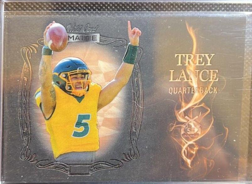 Trey Lance #MSG-6 2021 Wild Card Matte Football