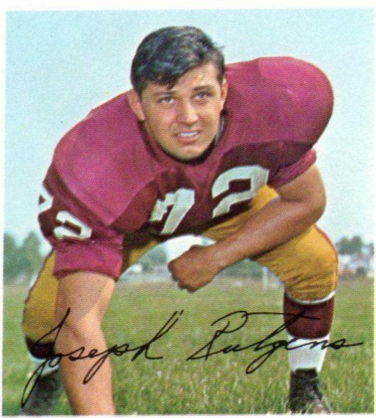 Joe Rutgens Football Cards 1964 Wheaties Stamps