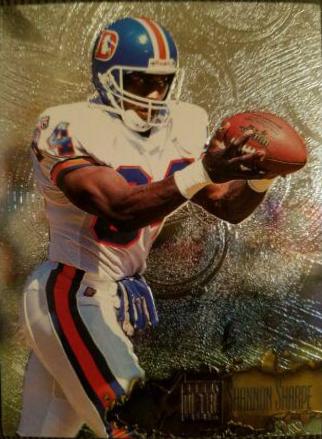 Shannon Sharpe #37 Football Cards 1996 Fleer Metal