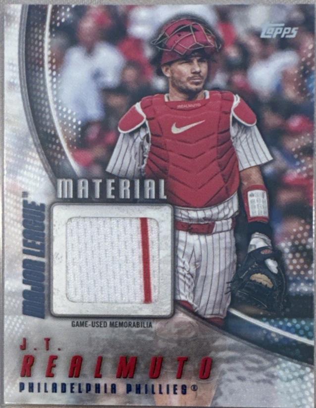 J.T. Realmuto #MLM2-JTR 2025 Topps Major League Material Baseball