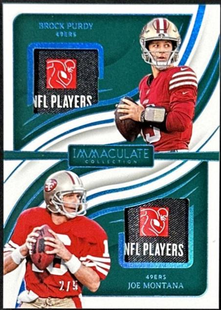 Brock Purdy / Joe Montana [Prime Platinum] #9