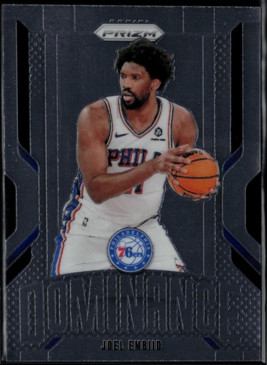 Joel Embiid #10 Basketball Cards 2024 Panini Prizm Dominance