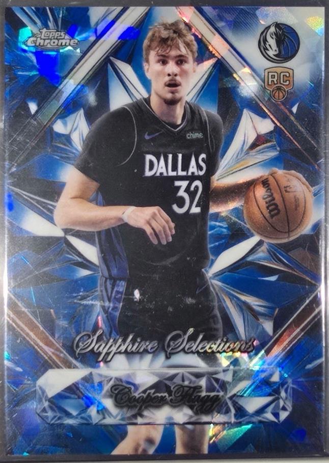 Cooper Flagg #SS-1 2025 Topps Chrome Update Sapphire Selections Basketball