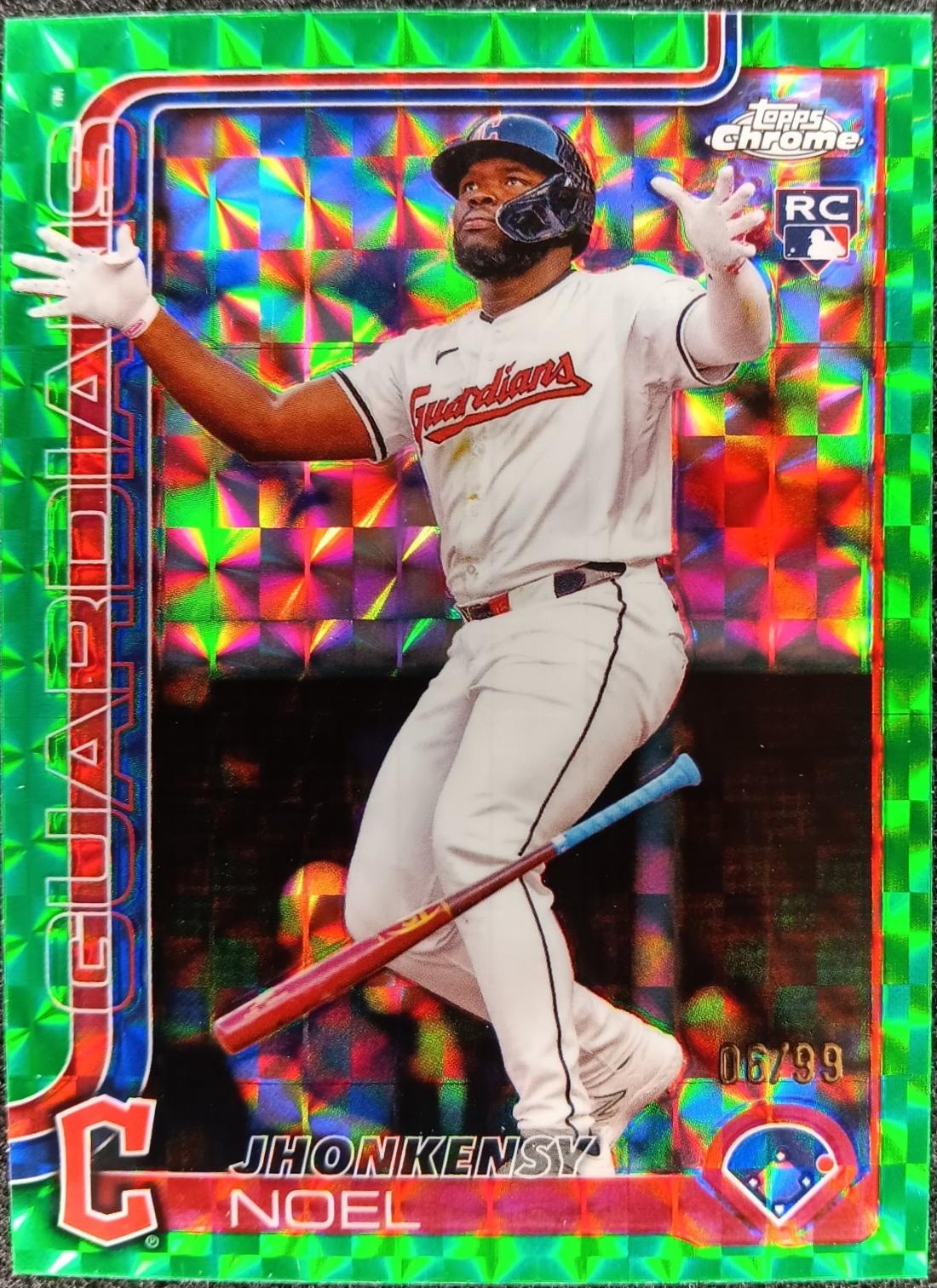 Jhonkensy Noel [Green Geometric] #291 Prices | 2025 Topps Chrome