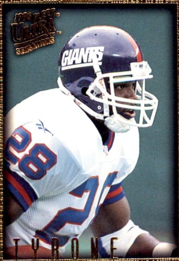 Tyrone Wheatley #71 1996 Ultra Sensations Football