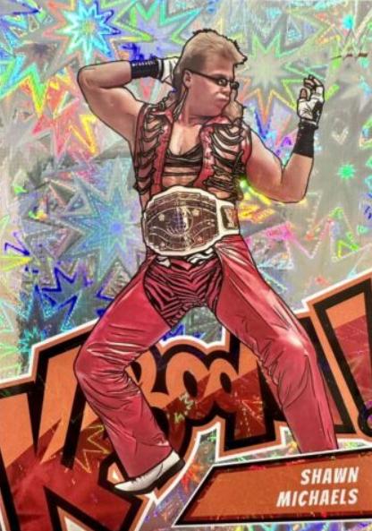 Shawn Michaels #18 Wrestling Cards 2023 Panini Revolution WWE Kaboom