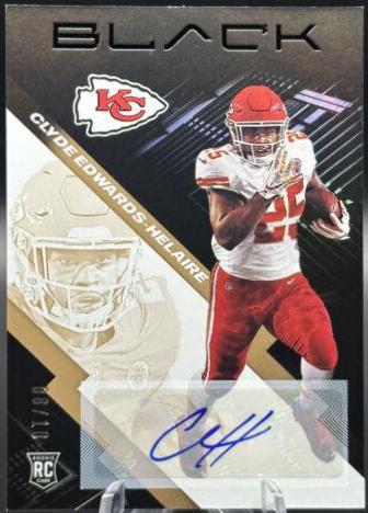 Clyde Edwards Helaire [Autograph Gold] #111