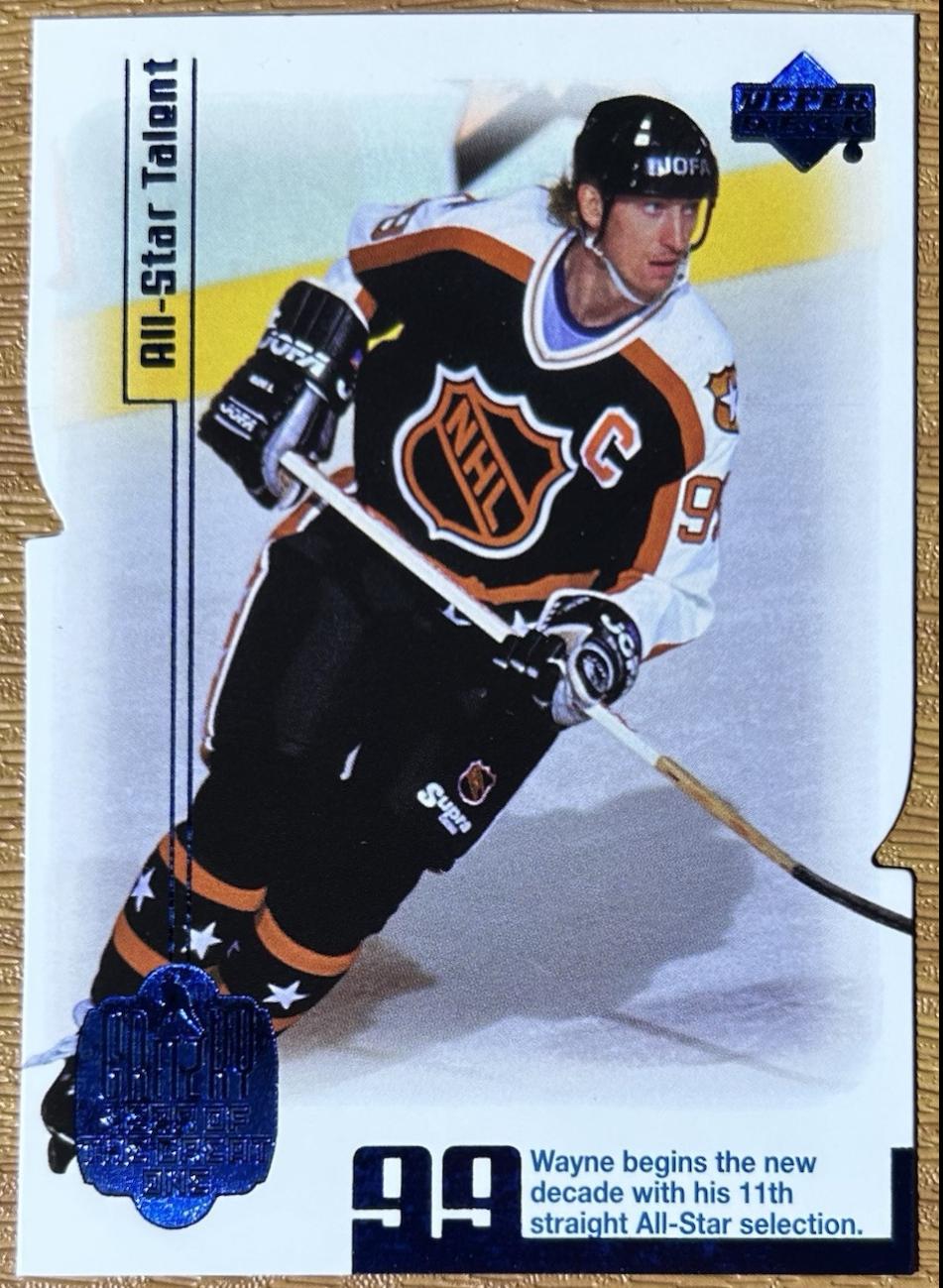 All Star Talent #68 Hockey Cards 1999 Upper Deck Wayne Gretzky Living Legend