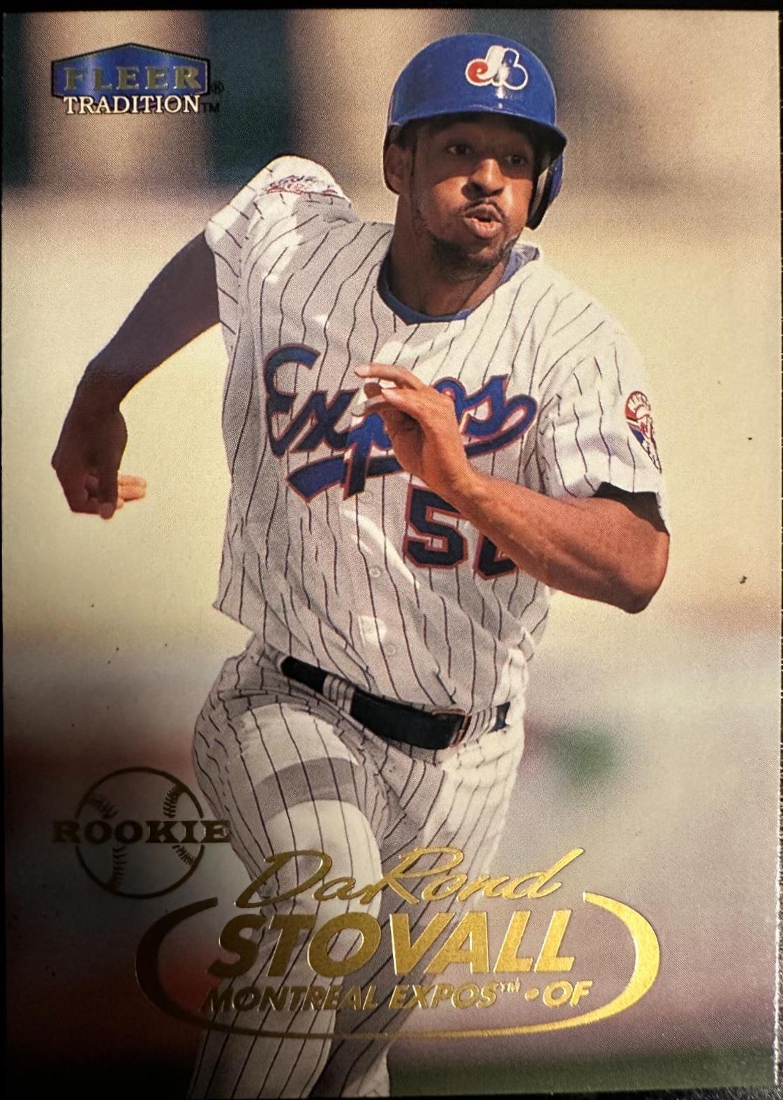 DaRond Stovall #476 Baseball Cards 1998 Fleer Tradition