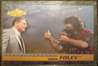 Mick Foley #28 Wrestling Cards 2001 Fleer WWF Championship Clash
