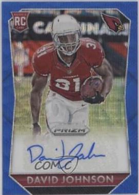 David Johnson [Blue Wave Prizm] #RS-DJ