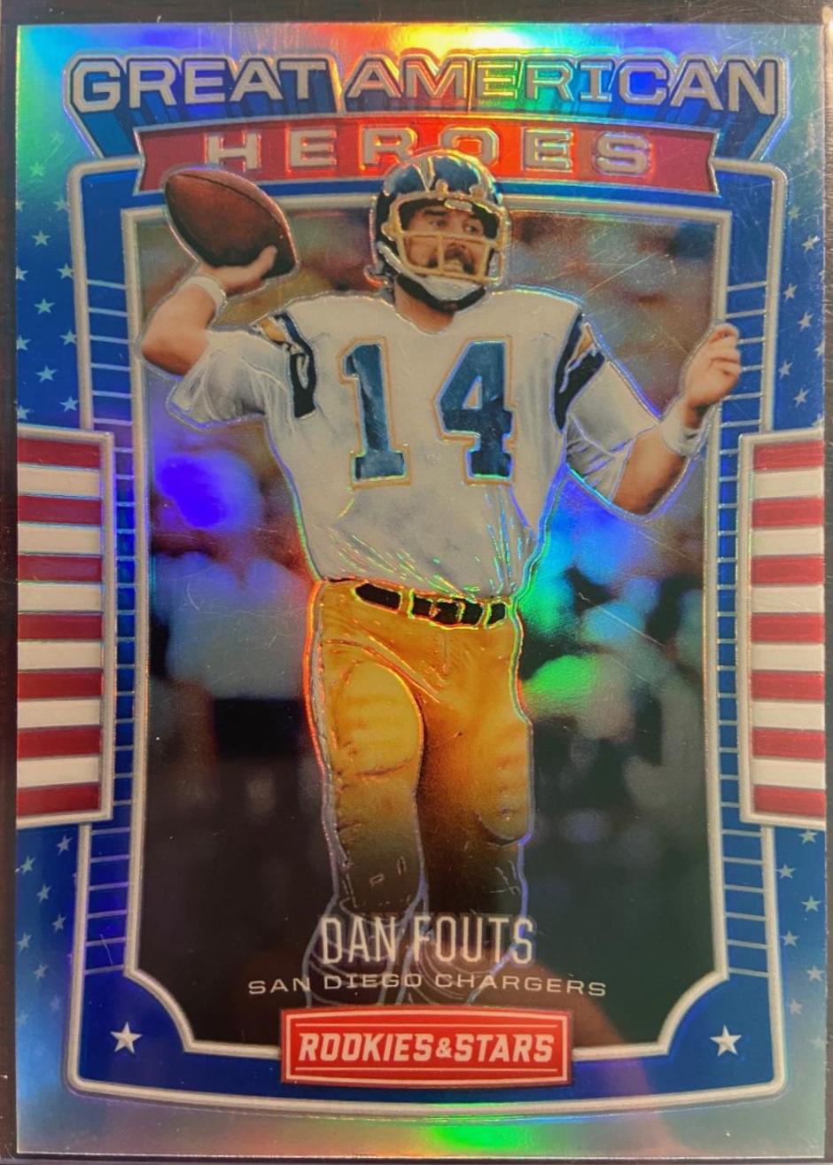 Dan Fouts #5 Football Cards 2017 Panini Rookies & Stars Great American Heroes