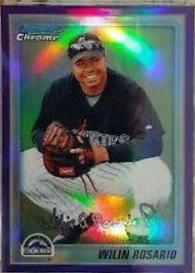 Wilin Rosario #BCP192 2010 Bowman Chrome Baseball Chrome Prospects