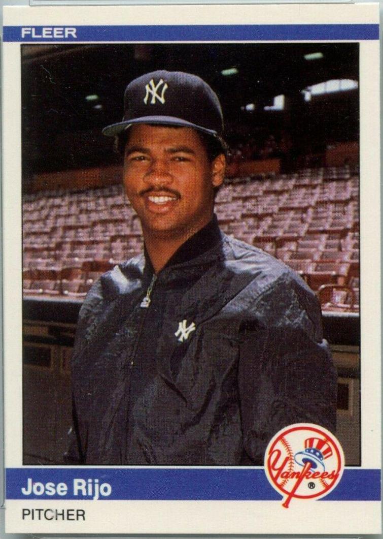 Jose Rijo #U-99 Baseball Cards 1984 Fleer Update