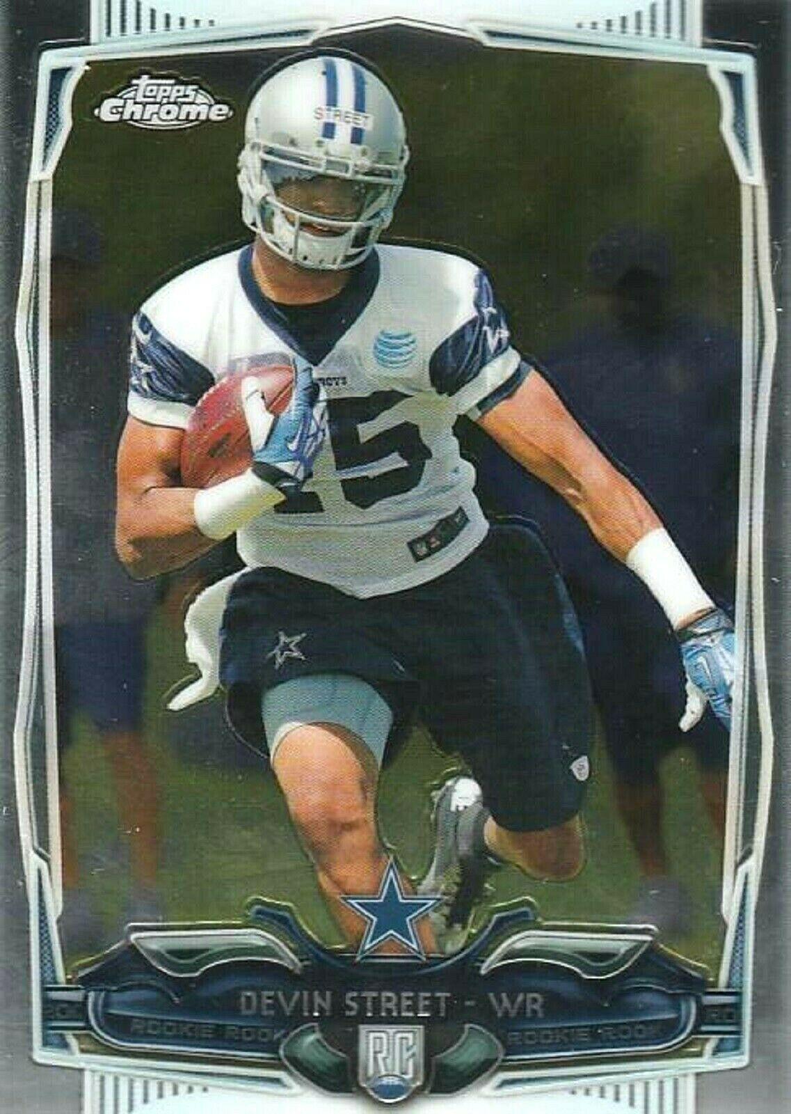 Devin Street #127 Football Cards 2014 Topps Chrome