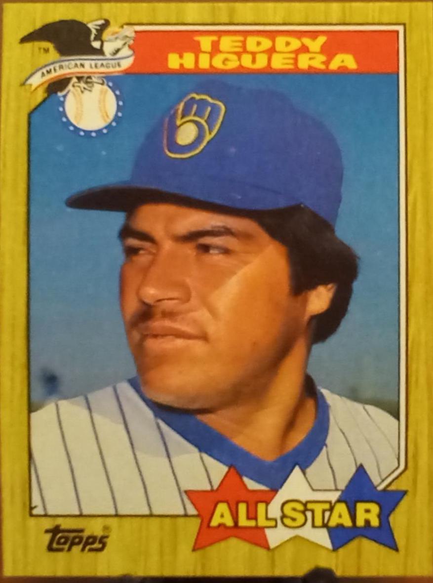 Teddy Higuera #615 Baseball Cards 1987 Topps