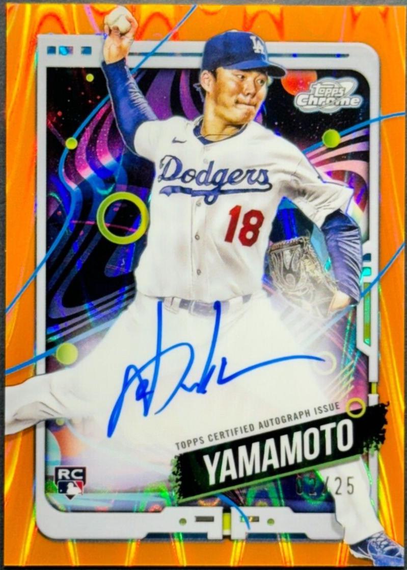 Yoshinobu Yamamoto [Orange Galactic Refractor] #CCA-YY Prices