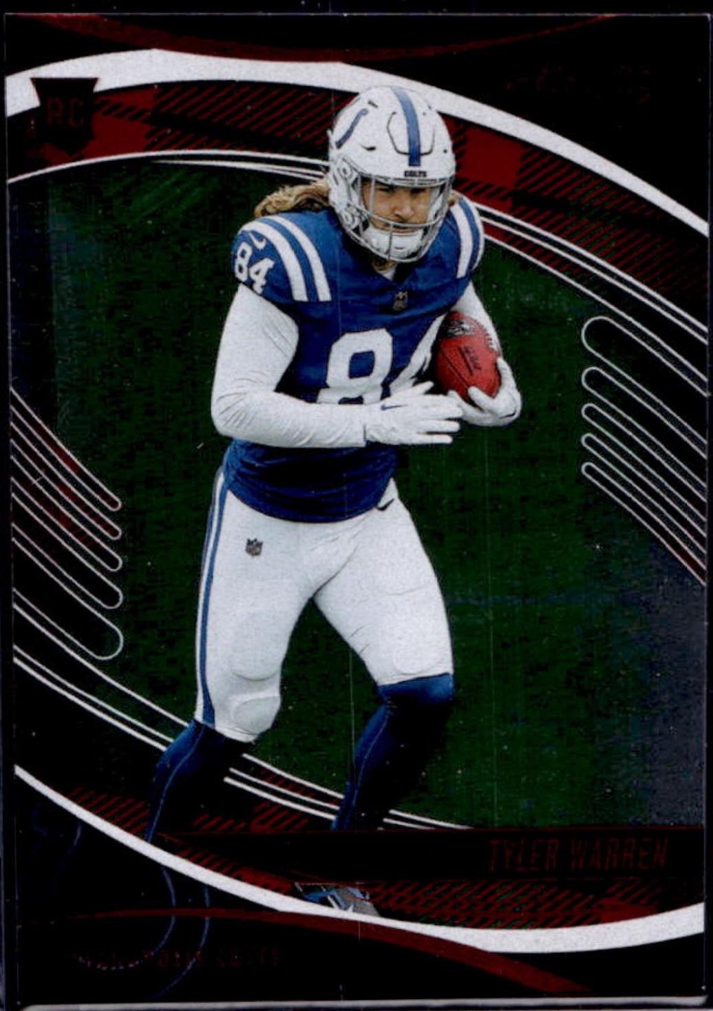 Tyler Warren [Signature Rookie Spectrum Red] #195 Prices | 2025 Panini ...