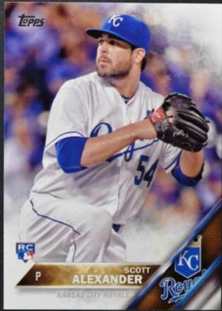 Scott Alexander #366 Baseball Cards 2016 Topps