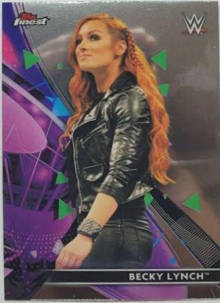 Becky Lynch #5 Wrestling Cards 2021 Topps Finest WWE