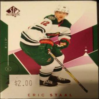 Eric Staal #14 Hockey Cards 2018 SP Authentic