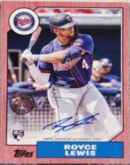 Royce Lewis [Red] #87BA-RL