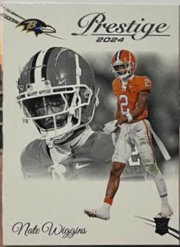 Nate Wiggins #314 Football Cards 2024 Panini Prestige