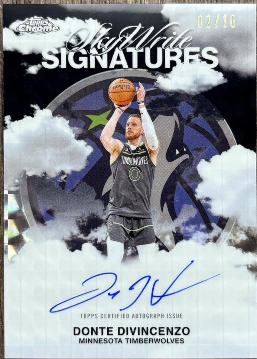Donte Divincenzo [Refractor Black] #SWS-DD