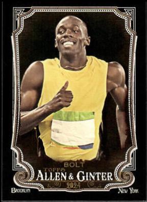 Usain Bolt #208 Baseball Cards 2024 Topps Allen & Ginter X
