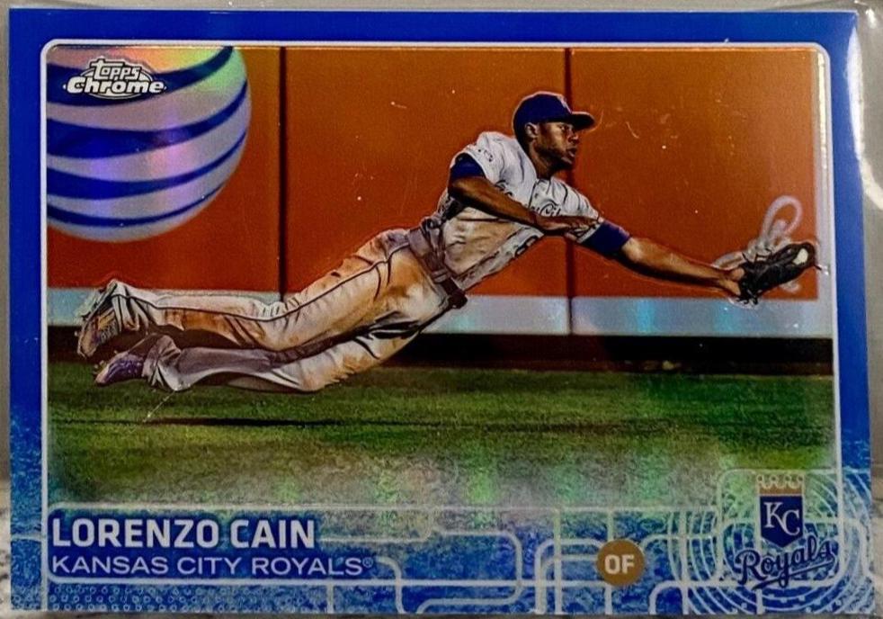 Lorenzo Cain [Blue Refractor] #176